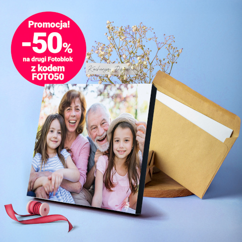 -50% na drugi Fotoblok